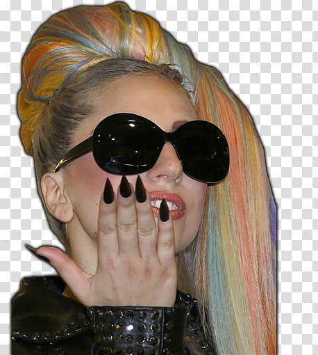 LADY GAGA LOS SIMPSON transparent background PNG clipart