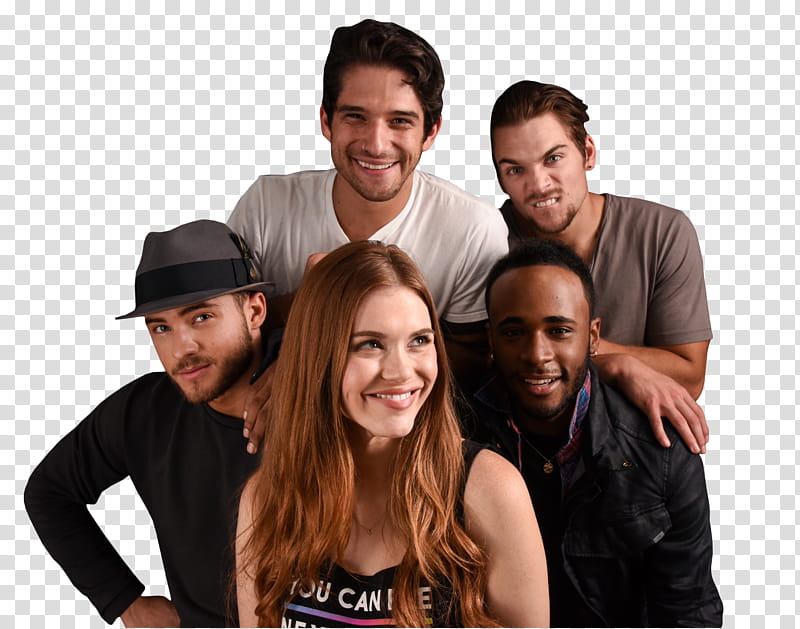 Teen Wolf Cast, group transparent background PNG clipart