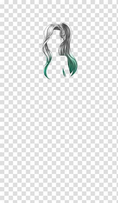 CDM HIPER FULL HD K NO VIRUS  LINK, women's white and green hair transparent background PNG clipart