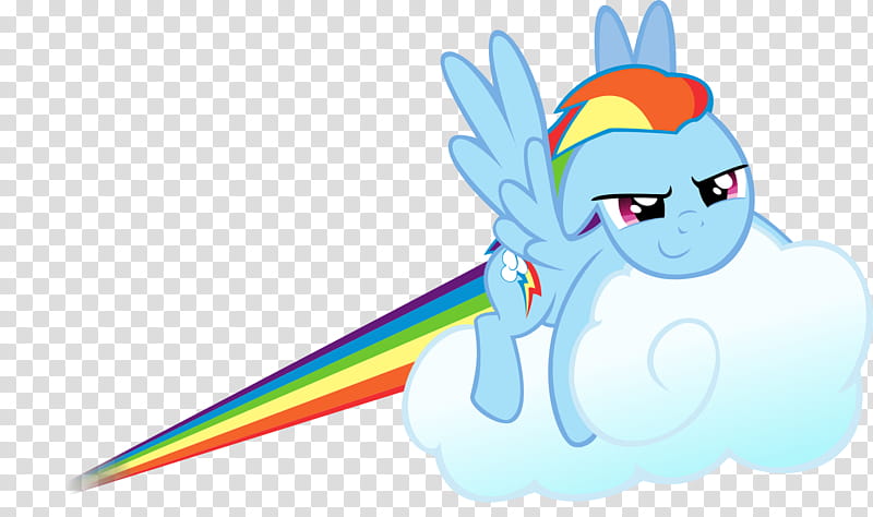 Monorail Dash, My Little Pony riding cloud art transparent background PNG clipart