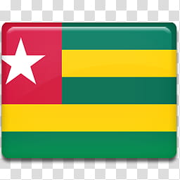 All in One Country Flag Icon, Togo-Flag- transparent background PNG clipart