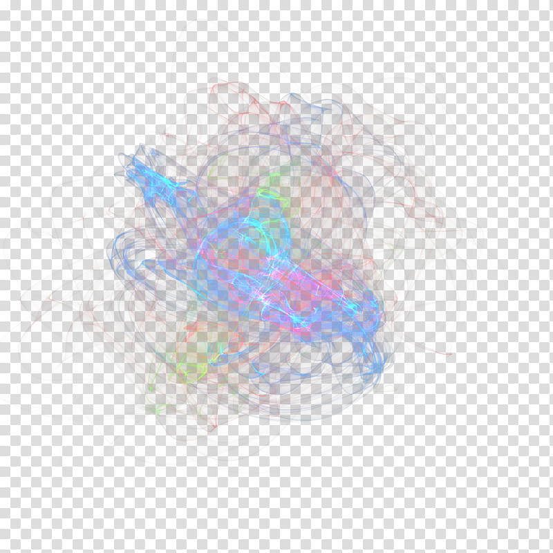 Multicolored Fractal Flames transparent background PNG clipart