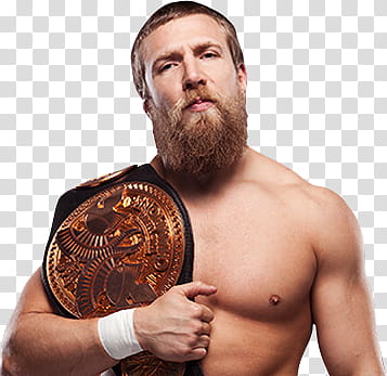 Daniel Bryan WWE Tag Team Champion  transparent background PNG clipart