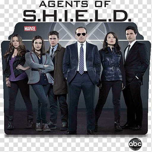 Agents of SHIELD series and season folder icons, Marvels Agents of Shield ( transparent background PNG clipart