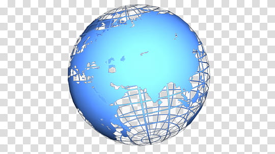 Rotating Globes V , blue globe illustration transparent background PNG clipart