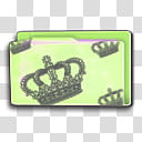 Royalty Folders, crown folder icon transparent background PNG clipart