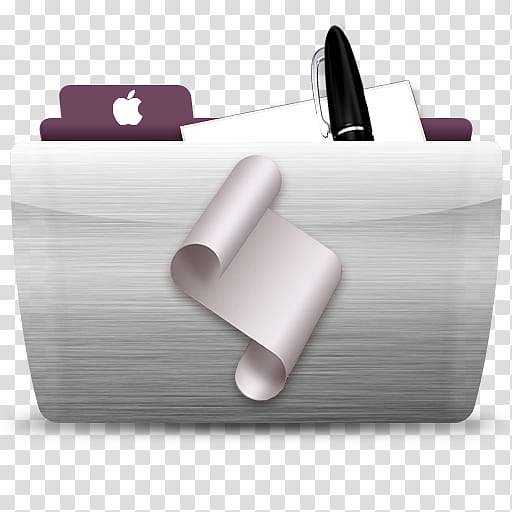 Colorflow   sa AppleScript, gray folder icon transparent background PNG clipart