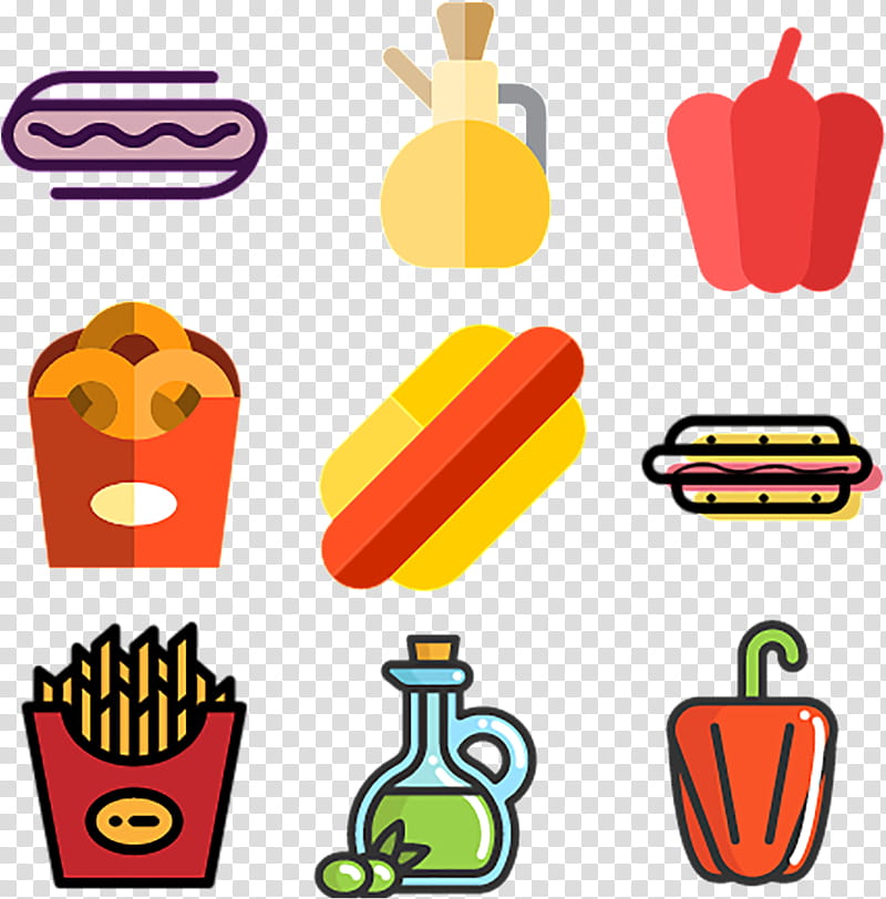 Junk Food, Fast Food, Yellow, Line, Fast Food Restaurant, Food Group, Birthday Candle, Side Dish transparent background PNG clipart