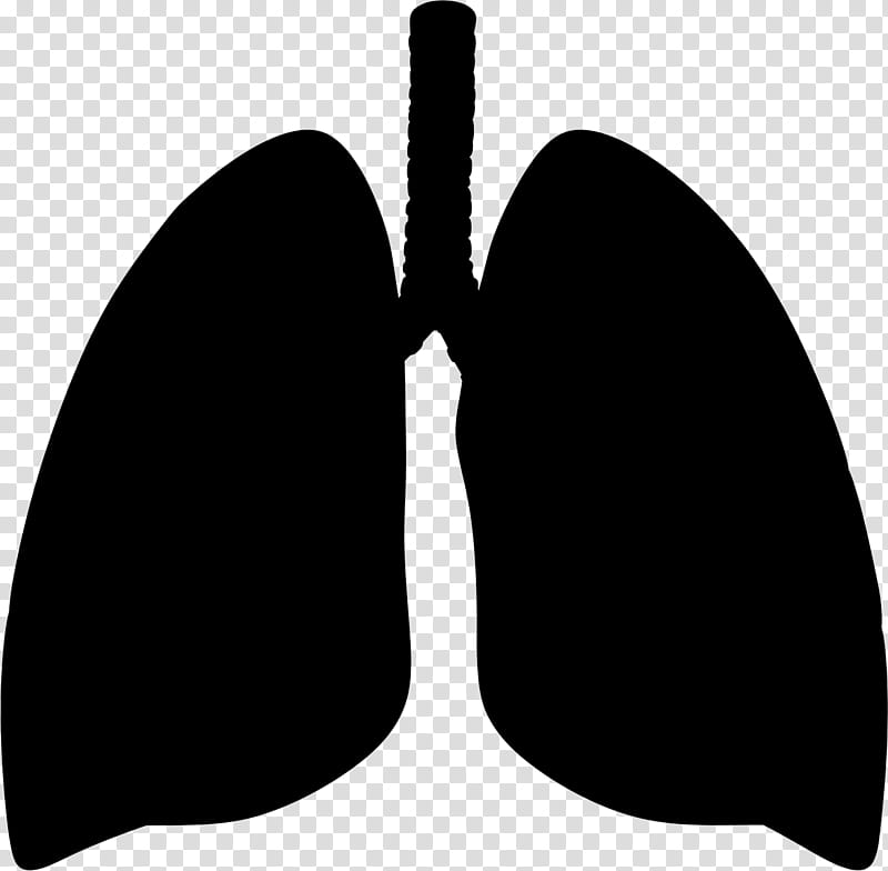 Lung Black, Human Lung, Breathing, Logo, Blackandwhite, Symmetry transparent background PNG clipart