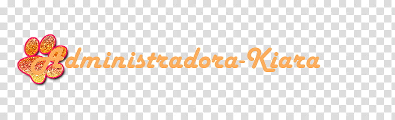 firma anaranjado Administradora Kiara transparent background PNG clipart