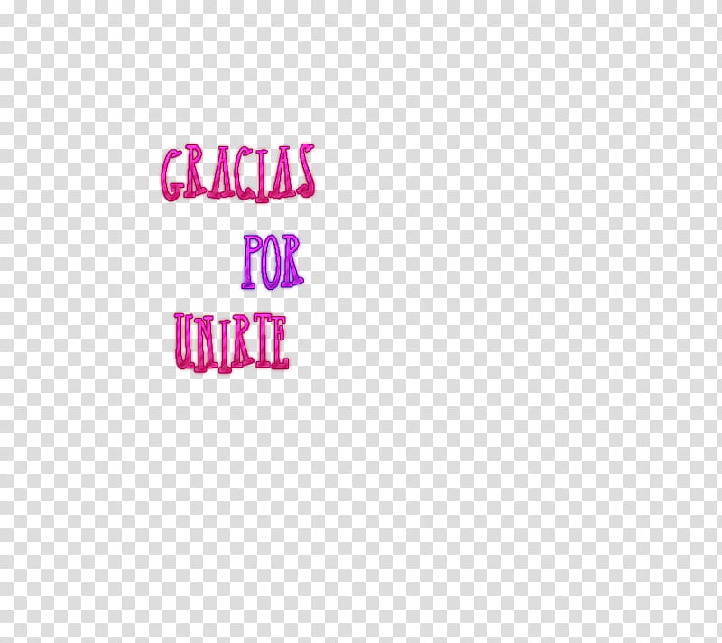 Gracias por Unirte transparent background PNG clipart