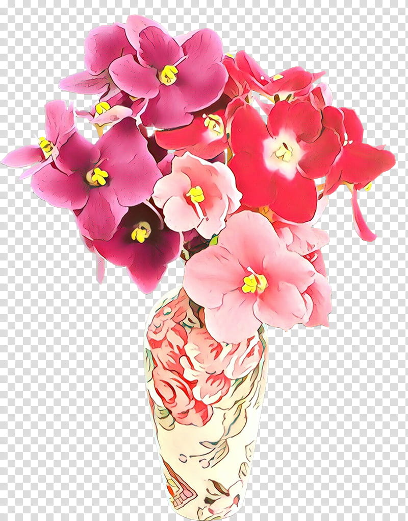 Pink Flower, Floral Design, Vase, Cut Flowers, Flower Bouquet, Flowerpot, Plants, Artificial Flower transparent background PNG clipart