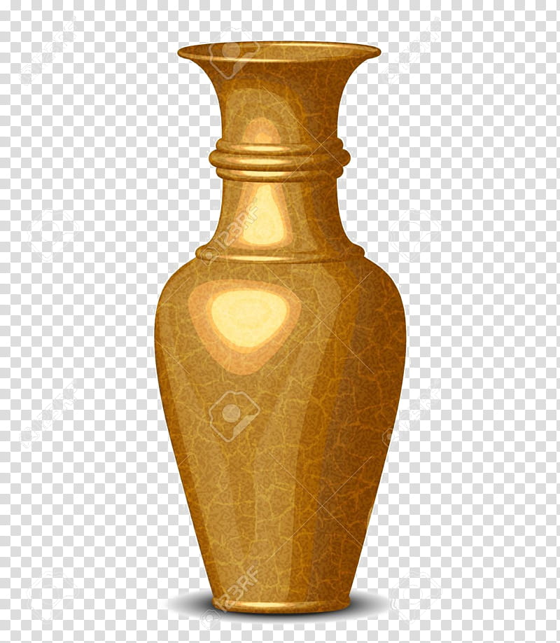 Gold Flower, Vase, Golden Vase, Crock, Jug, Vase Gold, Amphora, Artifact transparent background PNG clipart