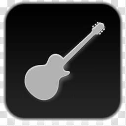Albook Extended Dark Gray Single Cutaway Guitar Illustration Transparent Background Png Clipart Hiclipart