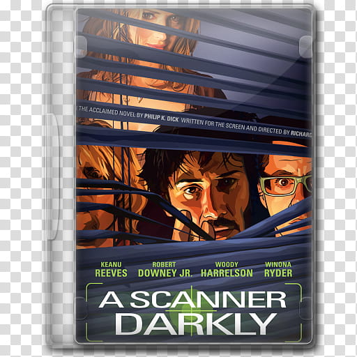 the BIG Movie Icon Collection A, A Scanner Darkly  transparent background PNG clipart