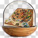 Sphere   the new variation, brown bowl and board game illustration transparent background PNG clipart