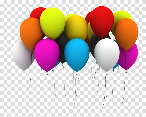 PART Material, floating balloons illustration transparent background PNG clipart