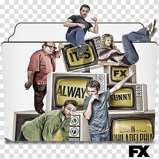 It Always Sunny series and season icons, It's Always Sunny .... M ( transparent background PNG clipart