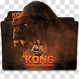 Kong Skull Island  Folder Icon , Kong Skull Island v_x transparent background PNG clipart