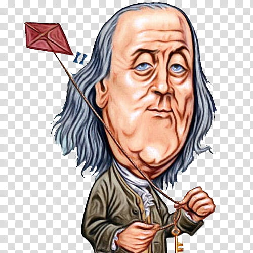 Book Watercolor, Paint, Wet Ink, Benjamin Franklin, Who Was Benjamin Franklin, Benjamin Franklins, United States, Biography transparent background PNG clipart