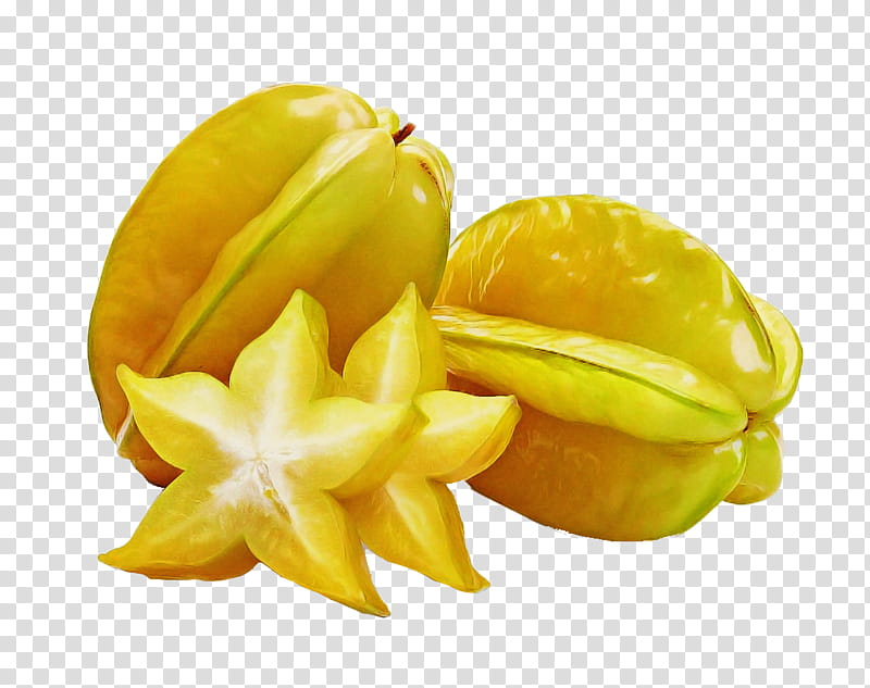 starfruit starfruit plant yellow plant food, Bell Pepper, Ingredient, Wood Sorrel Family, Vegetable, Yellow Pepper transparent background PNG clipart