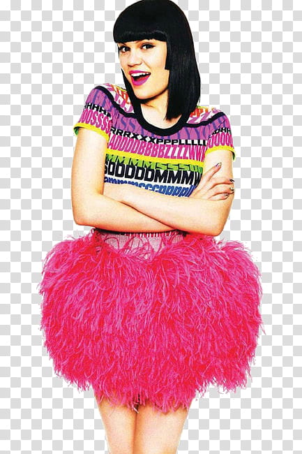 Jessie J crossing her arms transparent background PNG clipart