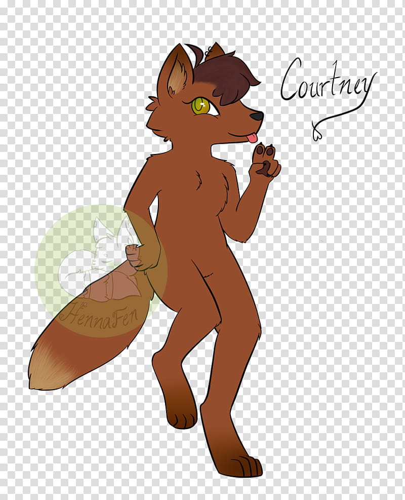 GA: Courtney the Fox transparent background PNG clipart