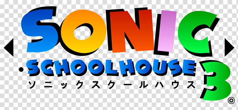 Sonic-Schoolhouse  Logo transparent background PNG clipart