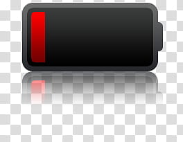 Theme Blue Touch pour iPhone, low battery illustration transparent background PNG clipart