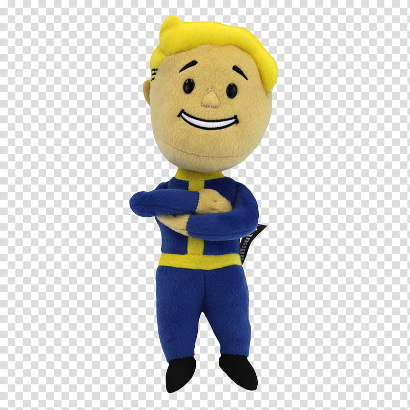 Vault Boy, Fallout 4, Fallout Tactics Brotherhood Of Steel, Mascot, Giant Bomb, Plush, Cartoon, Figurine transparent background PNG clipart
