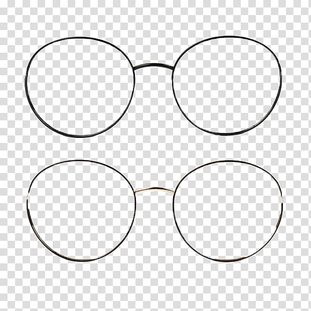 Black Line, Glasses, Sunglasses, Eyewear, White, Area, Circle, Black And White transparent background PNG clipart