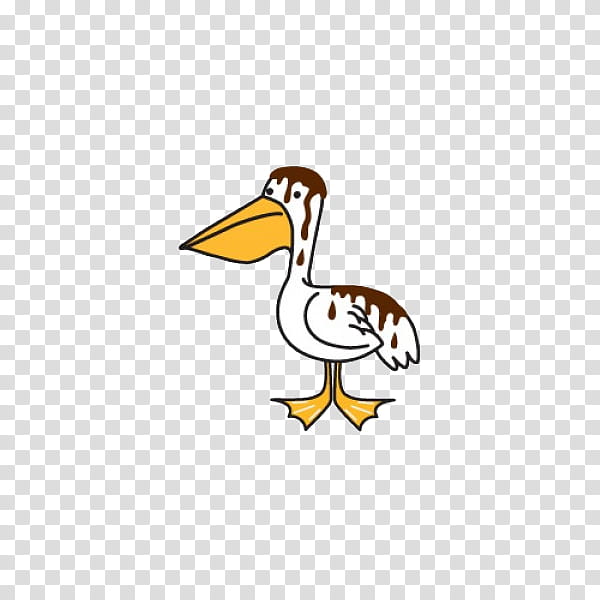 lovely S part, white pelican illustration transparent background PNG clipart