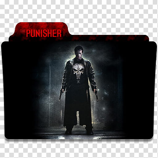 The Punisher folder icon, The Punisher  () transparent background PNG clipart