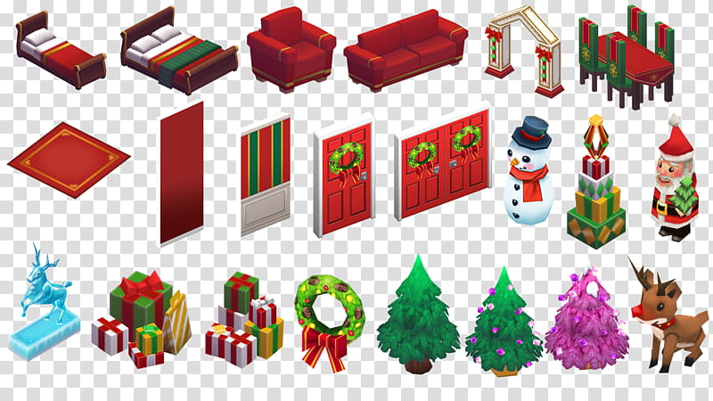 Christmas Tree, Christmas Ornament, Christmas Day, Santa Claus, Sims 4, Fashion, Streetgame, Video Games transparent background PNG clipart