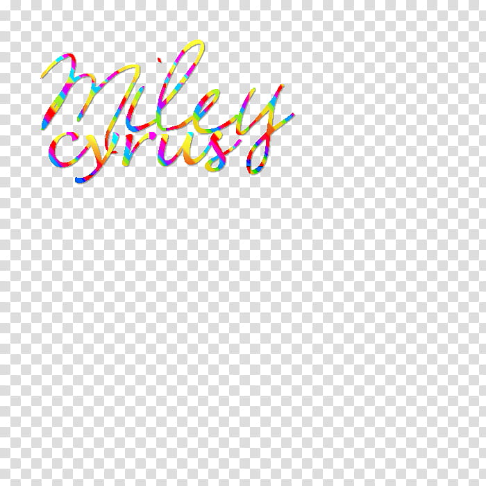 Miley Cyrus texto transparent background PNG clipart
