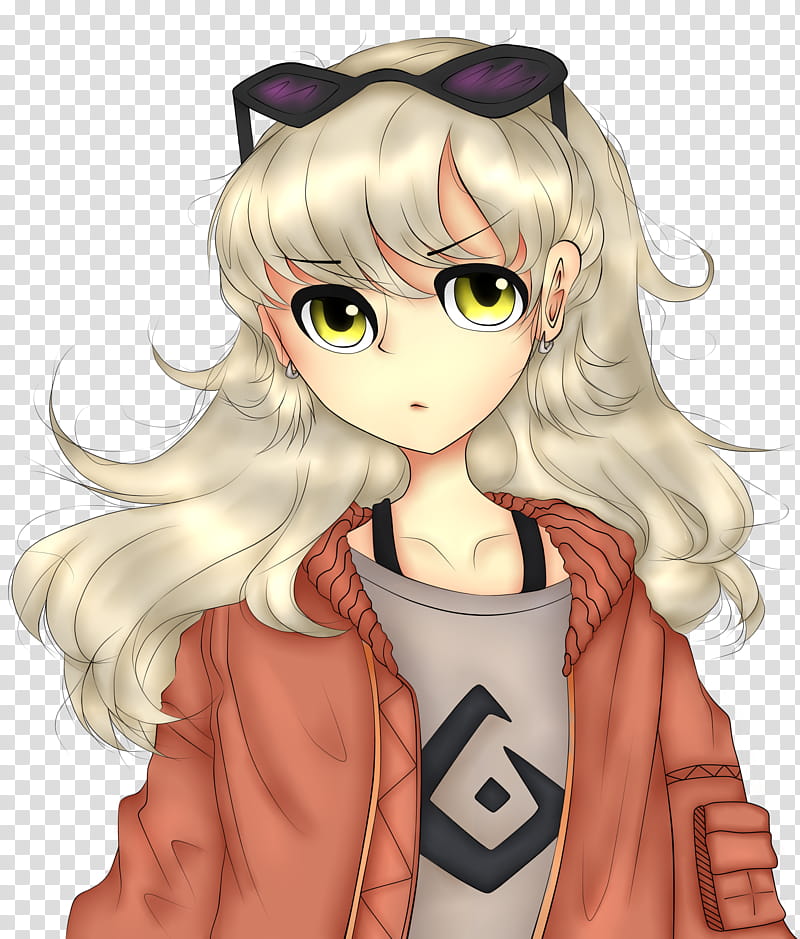 Vocaloid  MAYU V Sand Planet VSQx and Art, girl wearing jacket and sunglasses transparent background PNG clipart