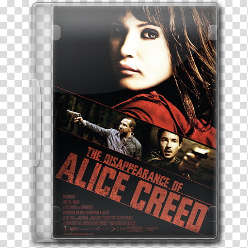 the BIG Movie Icon Collection D, The Disappearance of Alice Creed transparent background PNG clipart