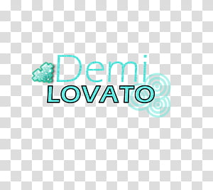 Texto Demi Lovato transparent background PNG clipart thumbnail