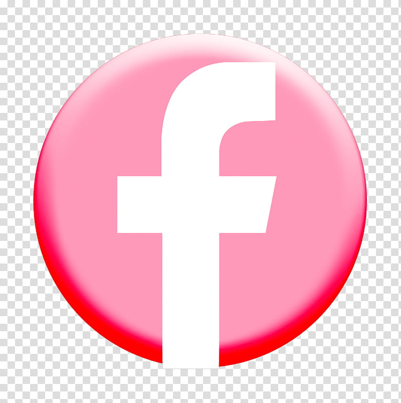 Facebook Icon Media Icon Rs Icon Social Icon Pink Cross Symbol Material Property Circle Logo Transparent Background Png Clipart Hiclipart