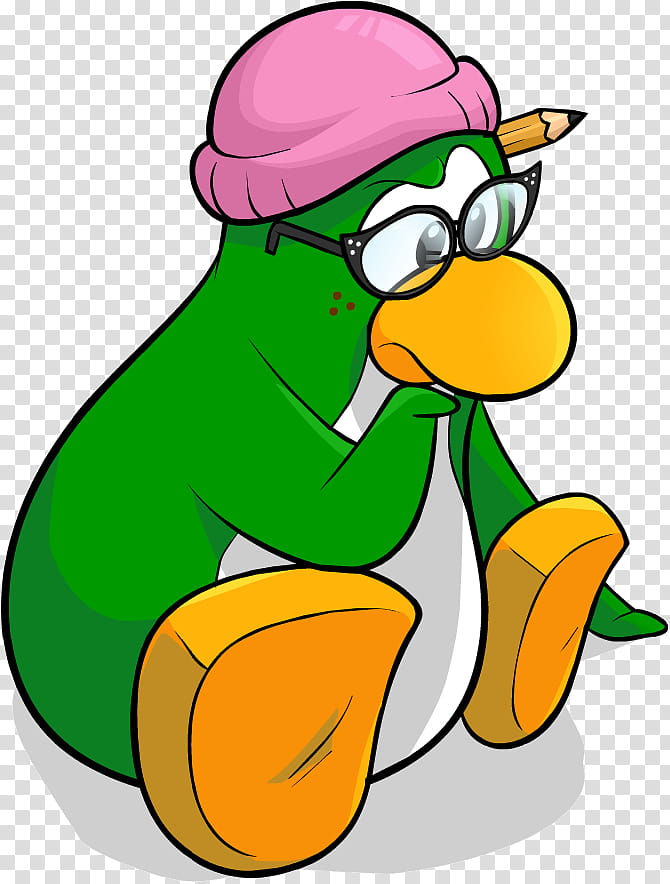 Duck, Club Penguin, Club Penguin Elite Penguin Force, Aunt Arctic, Cartoon, Encyclopedia, Journalist, Newspaper transparent background PNG clipart