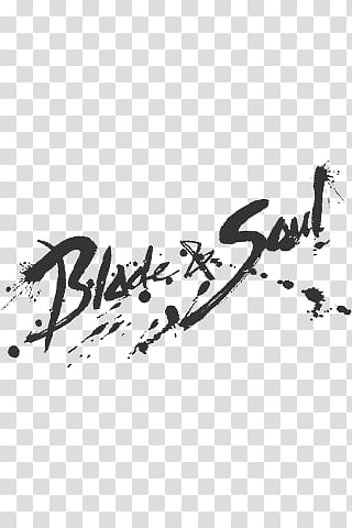BnS iDevice Wall, Blade & Soul text transparent background PNG clipart