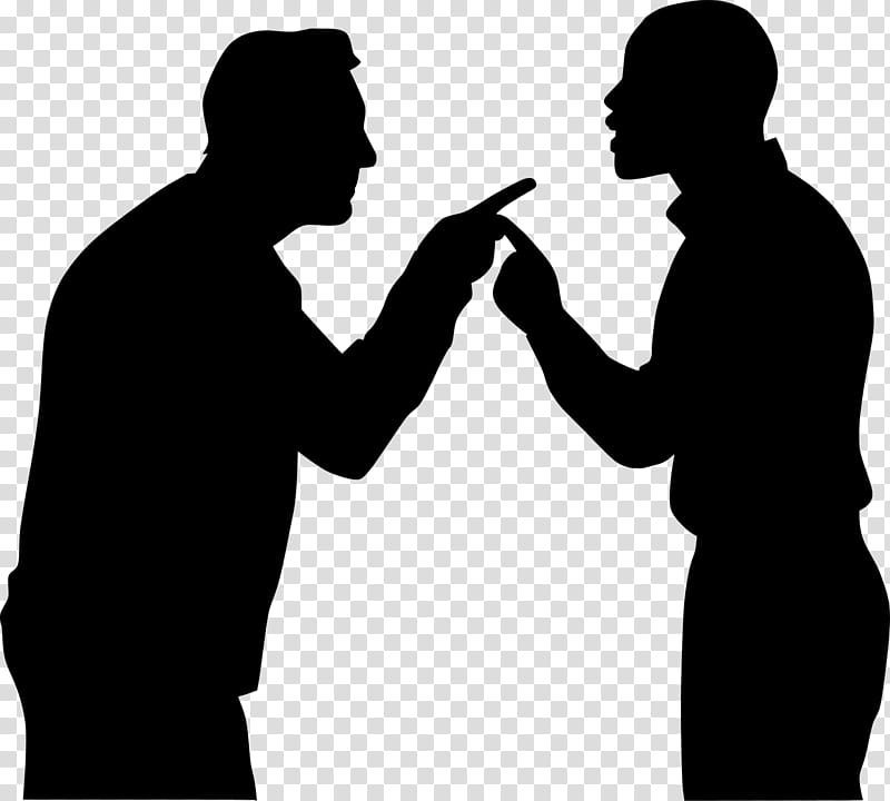 Argument Silhouette, Screaming, Businessperson, Video, Conflict, Conversation, Gesture, Wing Chun transparent background PNG clipart