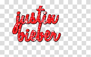 Justin bieber nombre transparent background PNG clipart