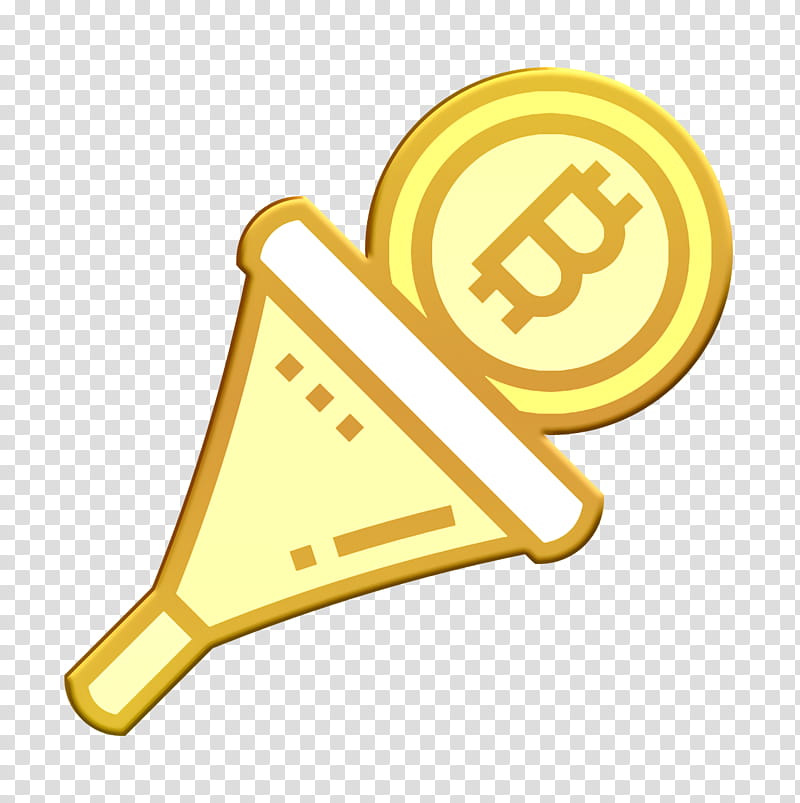 Blockchain icon Filter icon Funnel icon, Logo transparent background PNG clipart