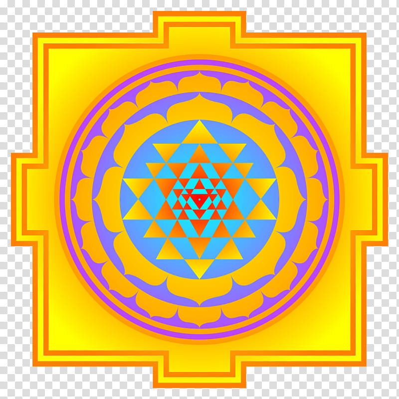 Hinduism Symbol, Lakshmi, Yantra, Sri Yantra, Mandala, Mahadeva, Hindu Iconography, Shri Vidya transparent background PNG clipart