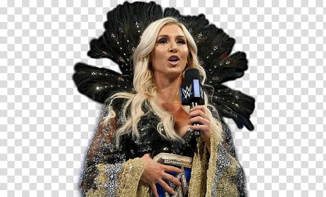 Charlotte Flair Promo transparent background PNG clipart