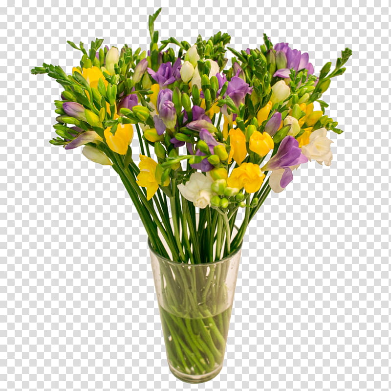 Flowers, Flower Bouquet, Freesia, Flower Delivery, Odessa, Cut Flowers, Vase, Garden Roses transparent background PNG clipart
