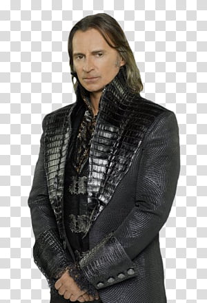 Mr Gold Once Upon a Time 1, black leather jacket transparent background PNG clipart thumbnail