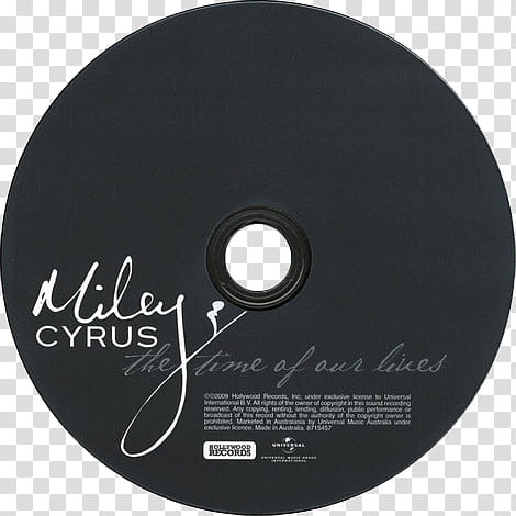 CD S, black Miley cyrus vinyl transparent background PNG clipart
