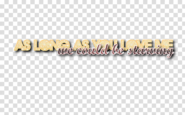 Texto Justin Bieber As Long As Yo Love Me transparent background PNG clipart